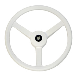 Колесо рулевое Ultraflex 335мм белое ударопрочный термопластик (V.32W)